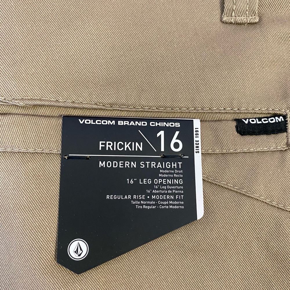 Volcom Frickin Modern Straight Chino Pants Mens - Picture 6 of 6